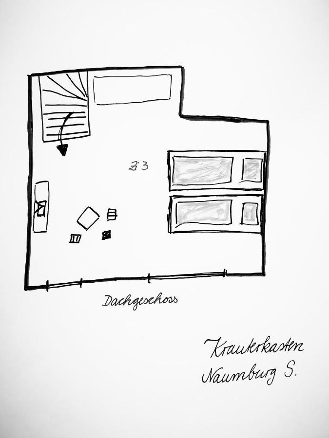 Haus Krauterkasten Naumburg  Exteriör bild